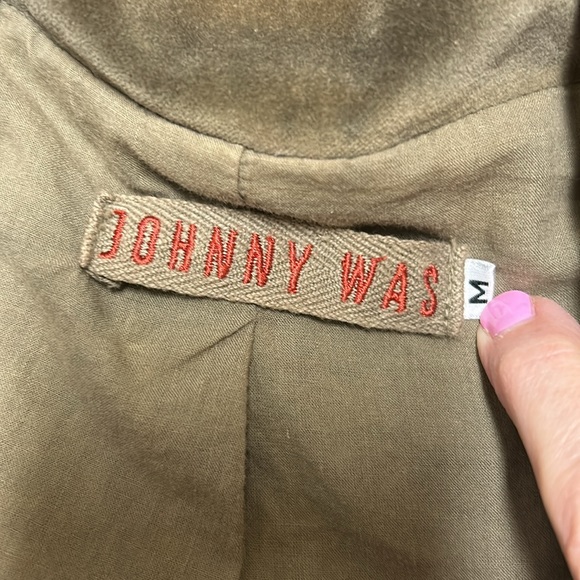 Johnny Was Embroidered Velvet Blazer - Picture 5 of 9